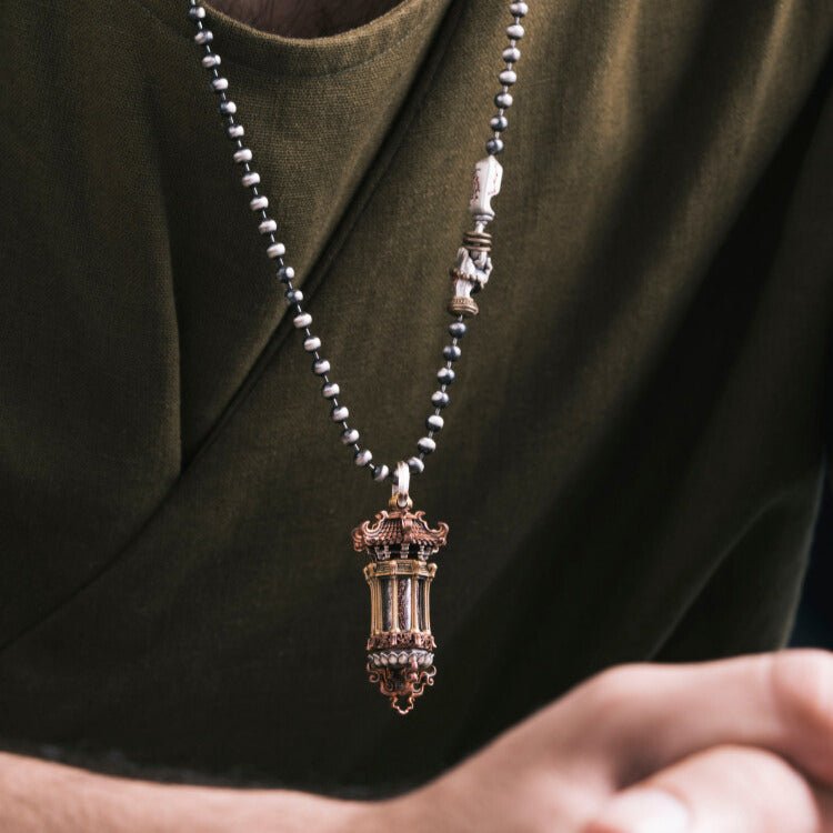 Tao Stones | Pavilion of Eternal Abundance: Five - Directional Rotating Wealth Pendant