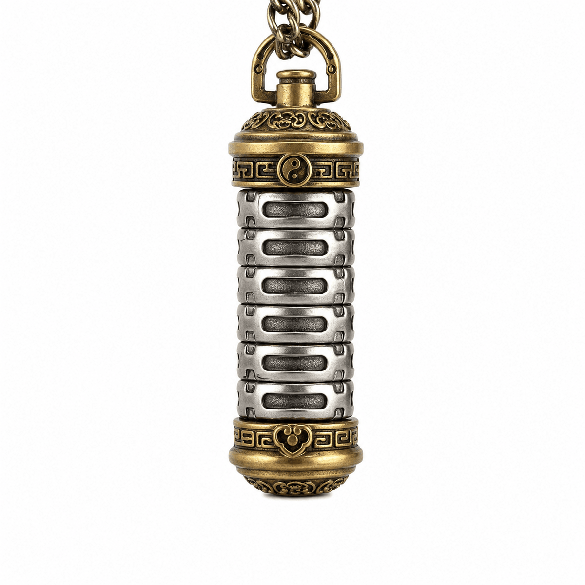 Tao Stones Revolving Mantra Copper Pendant