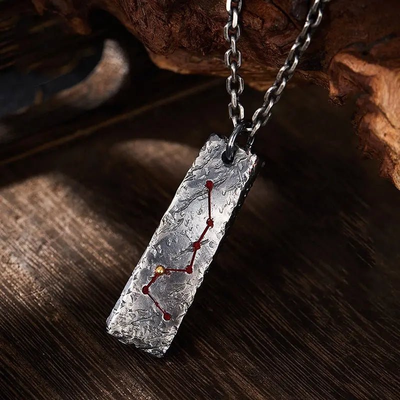 Tao Stones Silver Taoist Talisman Necklace