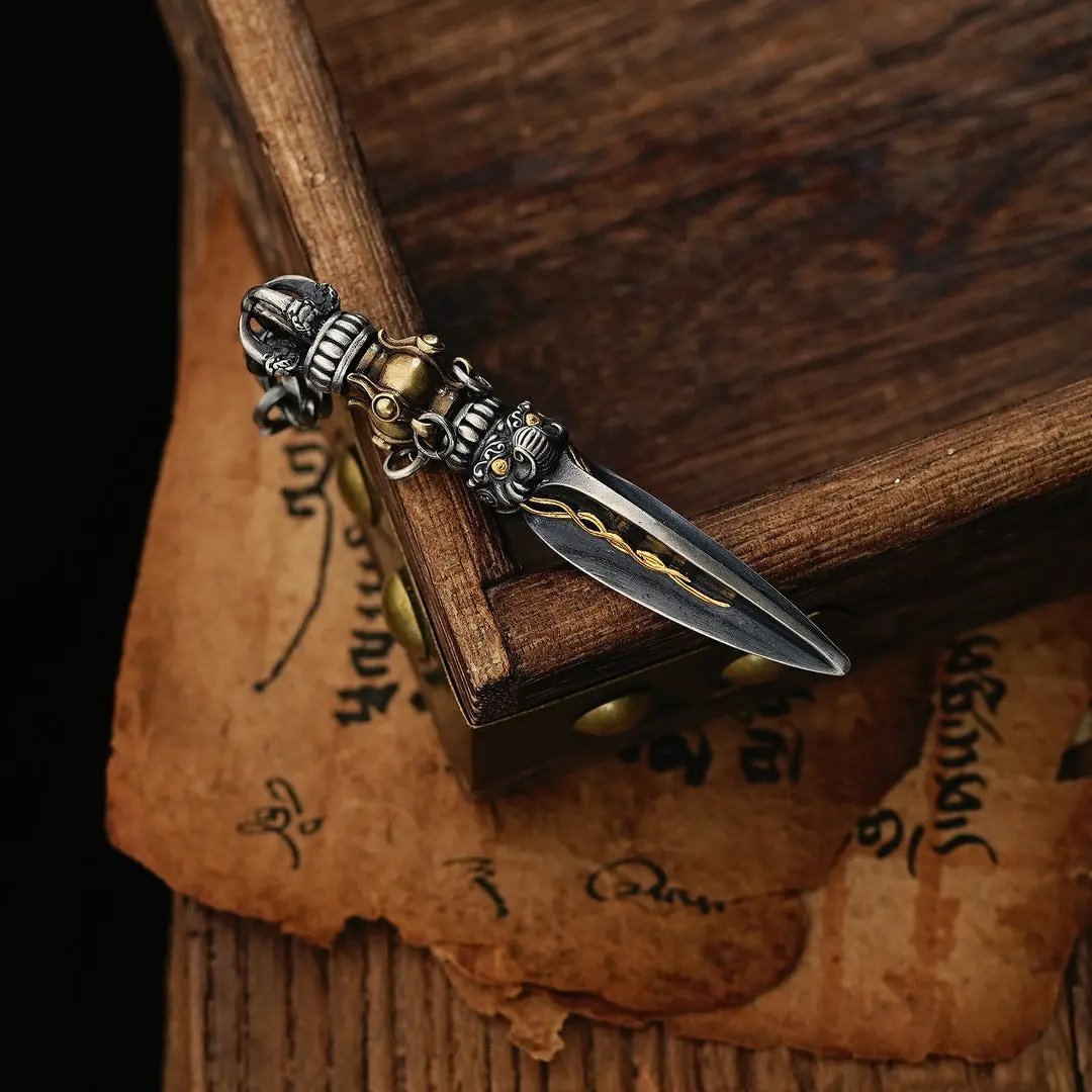 Tao Stones Taoist Ritual Sword Pendant