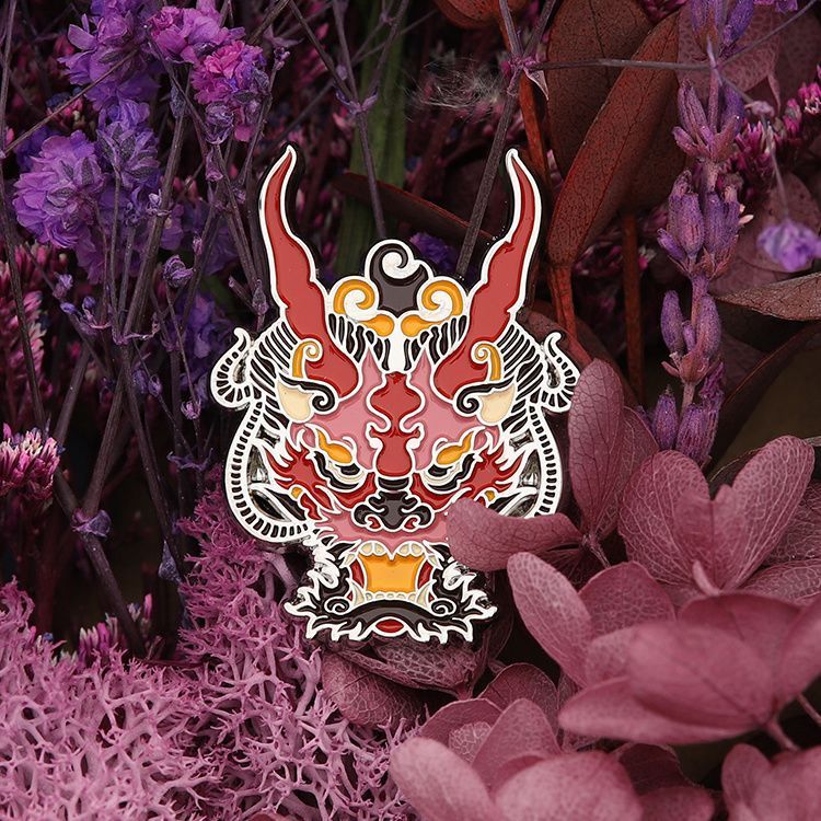 Tao Stones | The Dragon Soul: Handcrafted Celestial Enamel Pin Badge