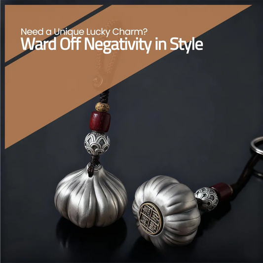 Beyond the Kitchen: The Silver Garlic Keychain - Your Pocket-Sized Charm for Victory
