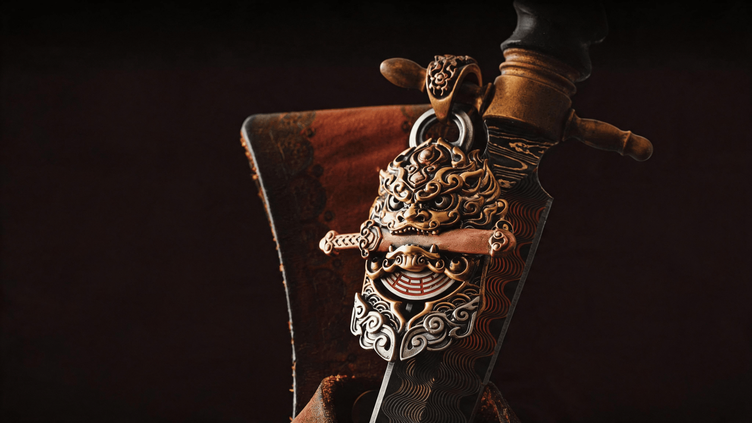 Taoist Guardian Lion Meaning: Not a Monster, Your Protector - Tao Stones