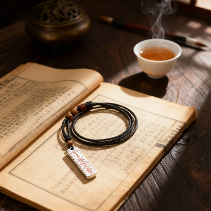 Tao Stones Taoist Five Thunder Command Silver Pendant Tao Stones