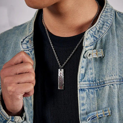 Copper Tao Tailsmans Necklace - Handwritten and Empowered by Our Taoist Priest Tao Stones