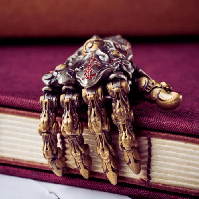 Tao Stones Articulated Mechanical Hand Pendant