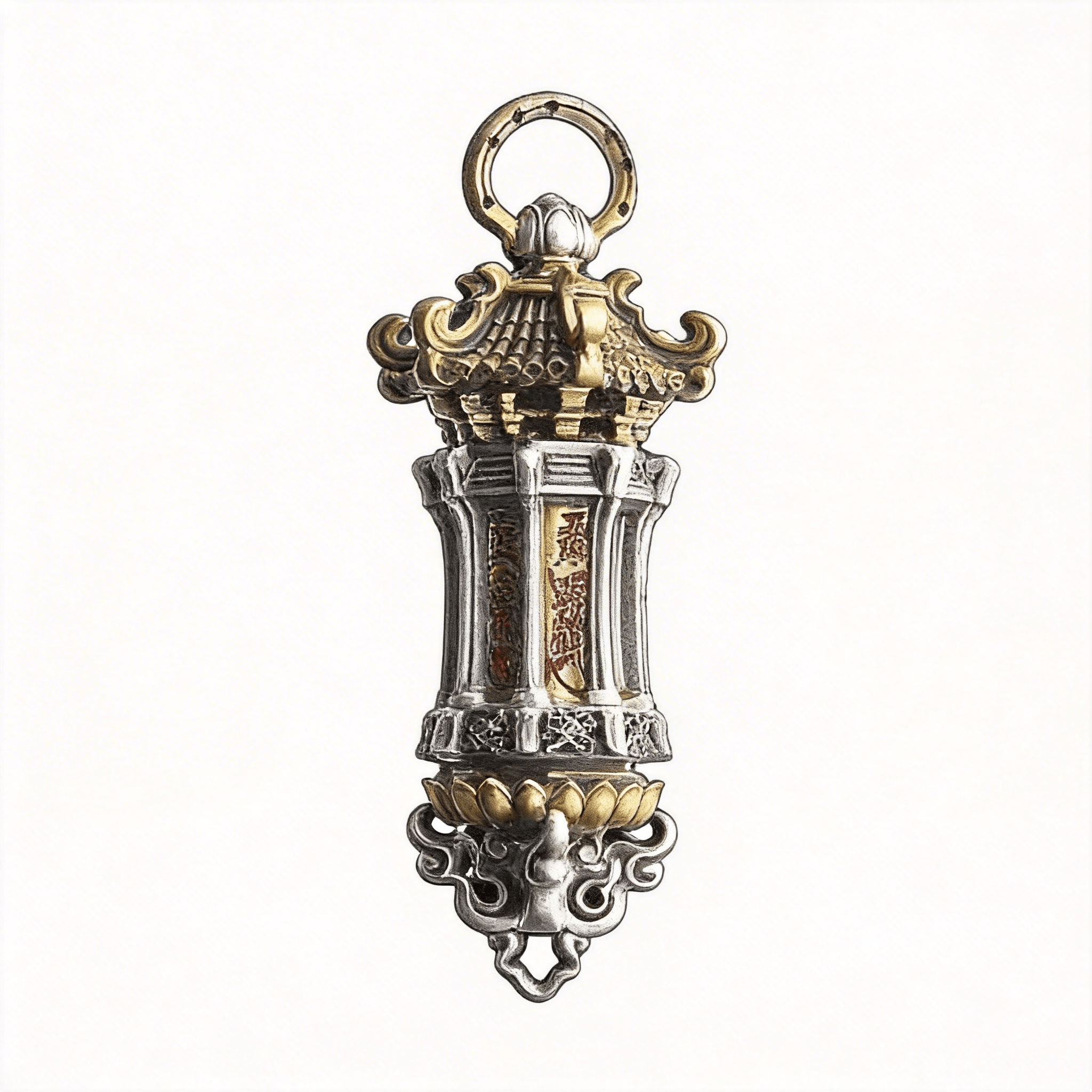 Tao Stones | Pavilion of Eternal Abundance: Five - Directional Rotating Wealth Pendant