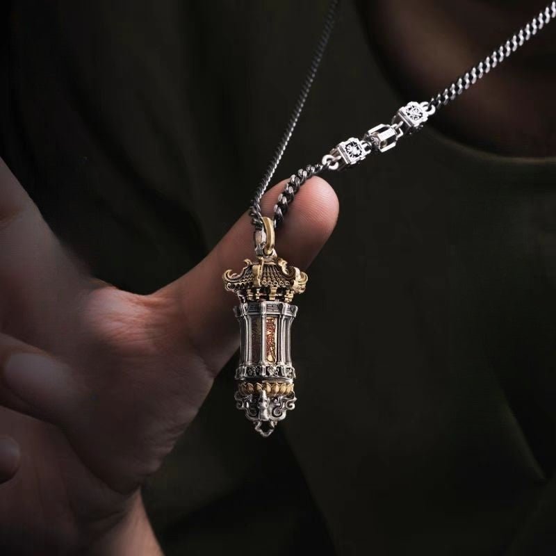 Tao Stones | Pavilion of Eternal Abundance: Five - Directional Rotating Wealth Pendant