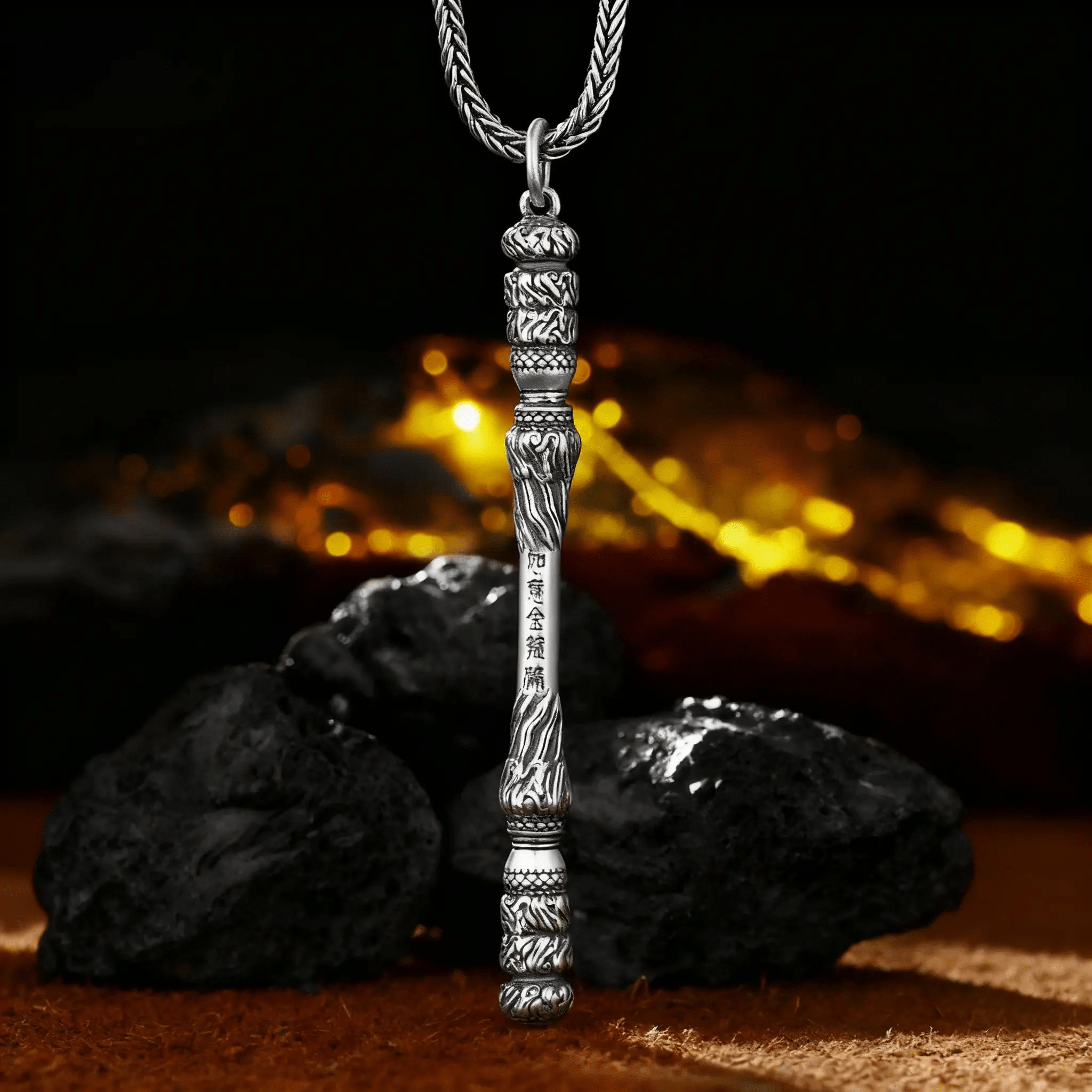 Tao Stones Wukong Monkey King Necklace